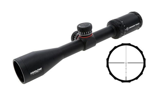CRIMSON TRACE HARDLINE 2-7X32 1" BLACKOUT