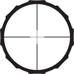 CRIMSON TRACE SCOPE BRUSHLINE - PRO 4-12X40 PLEX MATTE