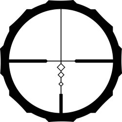 CRIMSON TRACE SCOPE BRUSHLINE - PRO 3-9X40 BDC MUZZELOADER