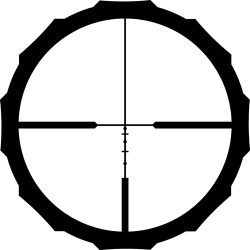 CRIMSON TRACE SCOPE BRUSHLINE - 4-12X40 BDC RIMFIRE MATTE