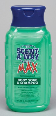 HS BODY WASH & SHAMPOO - SCENT-A-WAY MAX 12FL OUNCES