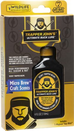 WRC DEER LURE TRAPPER JOHN'S - ULTIMATE BUCK LURE 4FL OZ