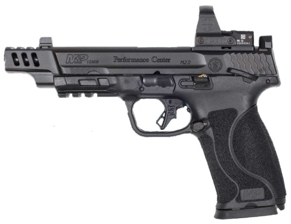 SMITH & WESSON PC M&P 10MM M2.0 BUNDLE 10MM 5.6" PORTED 2-15RD W/ DELTAPT PRO DOT