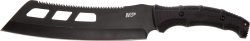 S&W KNIFE M&P CLEAVER MACHETE - 10" SAWBACK W/SYNTHETIC SHTH