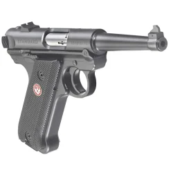RUGER MRK IV STD 22LR 4.75" BLUED BLK GRP FXD SIGHT