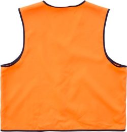 ALLEN DELUXE HUNTING VEST - ORANGE LARGE 2 FRONT POCKETS