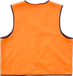 ALLEN DELUXE HUNTING VEST - ORANGE 2XL 2 FRONT POCKETS