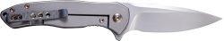 WE KNIFE KITEFIN 3.24" CARBON - FIBER/POLISHED BEAD BLAST