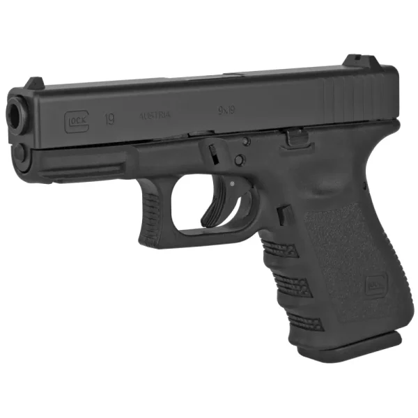 GLOCK 19 GEN 3 9MM PISTOL 4.01" FXD 5.5lb CA Comp 2-10RD MAGS - Image 2