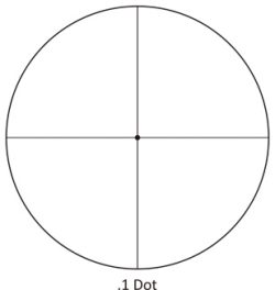 SIGHTRON SCOPE SIII SS 45X45 - COMPETITION .1 DOT 30MM SF