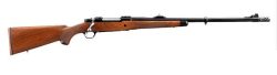RUGER HAWKEYE AFRICAN 416 RUGER BOLT RFL, 23" SATIN BLUED BBL, THRDED, WALNUT, 3RD