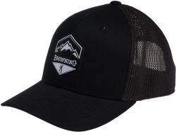 BROWNING CAP MOUNTAIN BUCK - LOGO BLK W/PTCH BCKMK LOGO ADJ