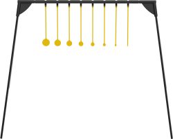 CALDWELL AR500 RIMFIRE KYL - CHALLENGE TARGET KIT W/STAND