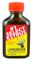 WRC DEER LURE #1 SELECT - ESTRUS 1FL OUNCE BOTTLE