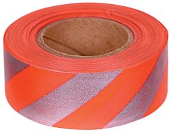 ALLEN REFLECTIVE FLAGGING TAPE - 1X150 FT ORANGE