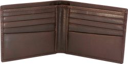 CAMELEON S&W MEN'S BI-FOLD - WALLET BROWN