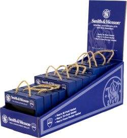 CAMELEON S&W GENUINE LEATHER - WALLET DISPLAY 12PC