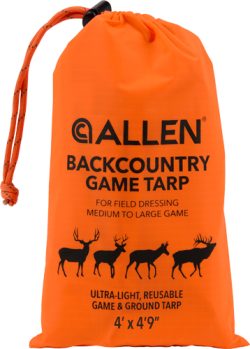 ALLEN BACKCOUNTRY GAME TARP - 4' X 4'9" BLAZE ORANGE