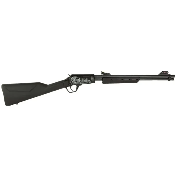 ROSSI GALLERY 22LR RFL 18" 15RD BLK ENGRAVED TRKY EDITION - Image 3