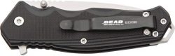 BEAR EDGE G10 SIDELINER 3.38" - W/CLIP BLACK HANDLE