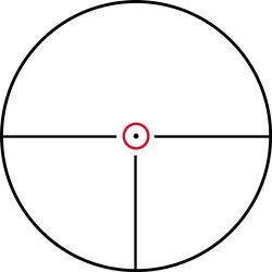 KONUS SCOPE KONUSPRO M30 - 1-6X24 ILLUM CIRCLE-DOT 30MM
