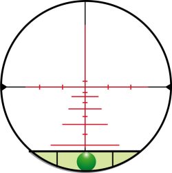 KONUS SCOPE KONUSPRO-550 - 3-9X40 ILLUM 550 BALLISTIC RET