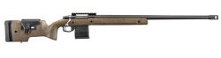 RUGER HAWKEYE LR TRGT 6.5PRC BOLT RFL, 26" MT BLK THRDED BBL, SPECK BLK/BRN LAM STOCK, 3RD DETACH MA