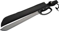 SZCO RITE EDGE 19" RUBBER GRIP - MACHETE 24.75" OVERALL LENGTH