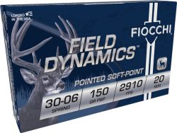 FIOCCHI 30-06 150GR PSP - 20RD 10BX/CS