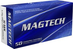 MAGTECH 32 S&W LONG 98GR - LEAD-RN 50RD 20BX/CS