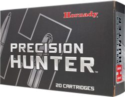 HORNADY PRECISION HUNTER - 25 CM 128GR ELDX 20RD 10BX/CS