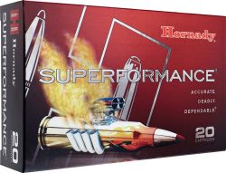 HORNADY SPF 260 REM 129GR SST - 20RD 10BX/CS