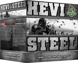 HEVI-SHOT HEAVY STEEL 12GA - 3" 1-1/4OZ #3 25RD 10BX/CS