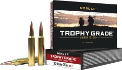 NOSLER TROPHY GRADE LR 30 - NOSLER 210GR ABLR 20RD 10BX/CS