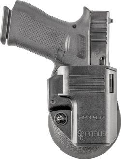 FOBUS HOLSTER APENDIX AMBI - FOR GLOCK 43/43X/MOS BLACK