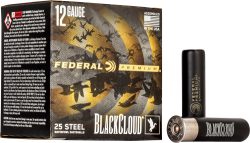FEDERAL BLACK CLOUD 12GA 3.5" - 1-1/2OZ #2 1500FPS 25RD 10BX/C