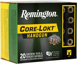 REMINGTON 10MM 200GR - CORE-LOKT JHP 20RD 10BX/CS