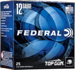 FEDERAL TOP GUN 12GA 1-1/8OZ - #7.5 1200FPS 250RD CASE LOT