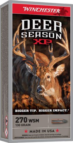 WINCHESTER DEER XP 270 WSM - 130GR EXTREME PT 20RD 10BX/CS