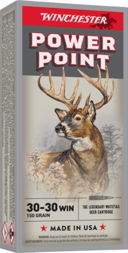 WINCHESTER SUPER-X 30-30 WIN - 150GR POWER POINT 20RD 10BX/CS