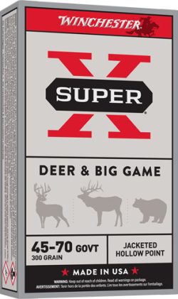 WINCHESTER SUPER-X 45-70 GOV - 300GR JHP 20RD 10BX/CS