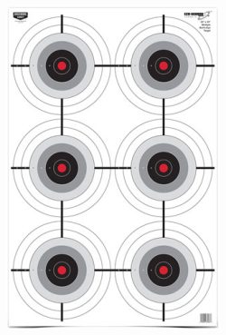 B/C TARGET EZE-SCORER 23"X35" - MULTIPLE BULL'S-EYE 5 TARGETS