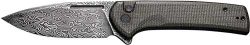 CIVIVI KNIFE CONSPIRATOR 3.48" - DK GREEN MICARTA/BLK DAMASCUS