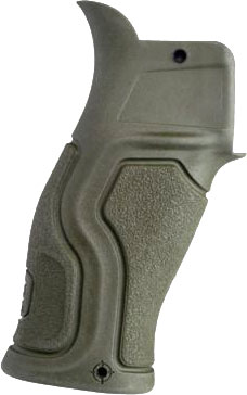 F.A.B. DEFENSE GRADUS AR-15 - GRIP RUBBERIZED OD GREEN