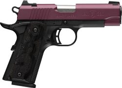 BROWNING 1911-380 BLACK LABEL - 380ACP 3.58"CMP 8RD BLK CHRY