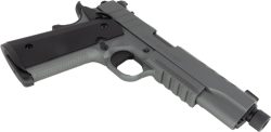 TISAS 1911 NIGHT STALKER 10MM - 5" THREADED BBL 8RD BLACK/GREY