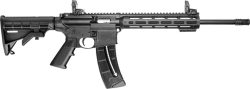 S&W M&P15-22 SPORT 22LR 16.5" - 10-SH 6-POS STOCK W/SIGHTS BL