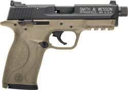 S&W M&P22 COMPACT 22LR 3.56" - AS 10-SHOT MATTE FDE THREADED
