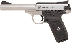S&W SW22 VICTORY TARGET 5.5" - ADJ. 10-SHOT STAINLESS POLYMER