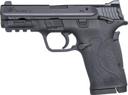 S&W SHIELD M2.0 M&P 380ACP EZ - BLACKENED SS/BLK THUMB SAFETY